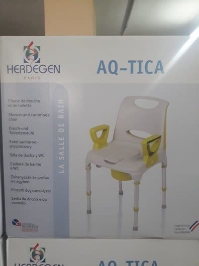 Herdegen Hasta Duş Sandalyesi Yüksekliği Ayarlanabilir 540350